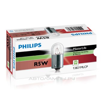 R5W 24V-5W (BA15s) (вибростойкая+увелич.срок службы) MasterLife 13821MLCP